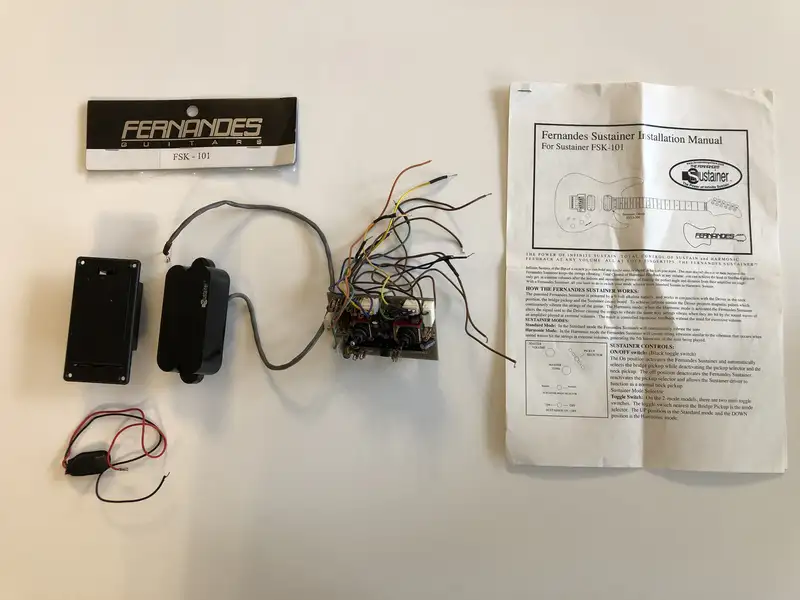 Fernandes Sustainer FSK-101 Electronics