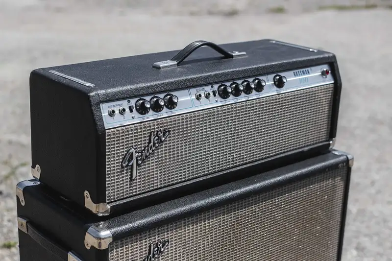 Fender Bassman 100 USA, 1973 Cabezal de amplificador de guitarra