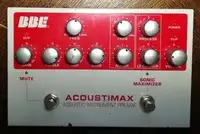 BBE Acoustimax Acoustic preamp EQ Pedal [March 21, 2020, 9:33 pm]