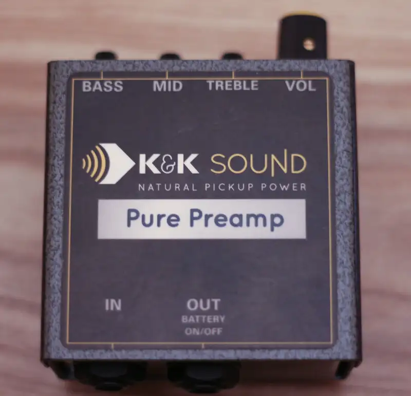 K&K Pure Preamp Acoustic guitar electronics