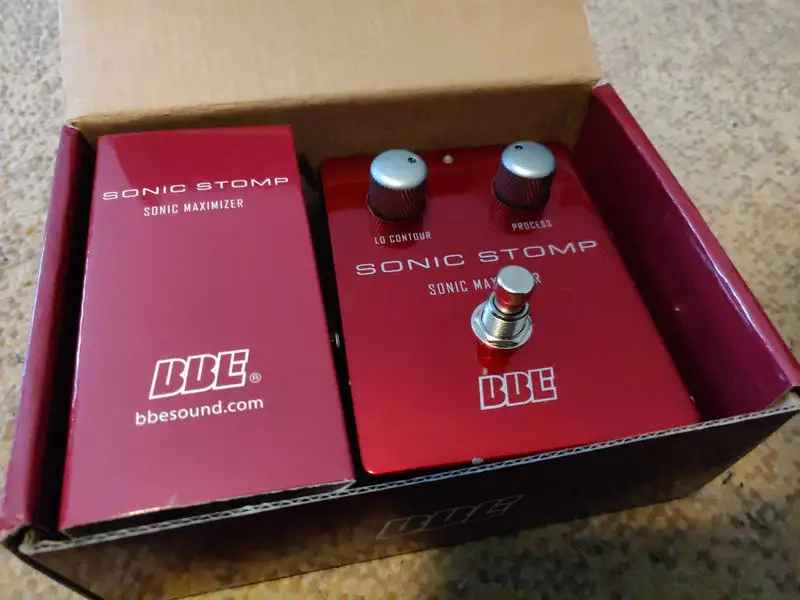 BBE Sonic Stomp Effekt pedál