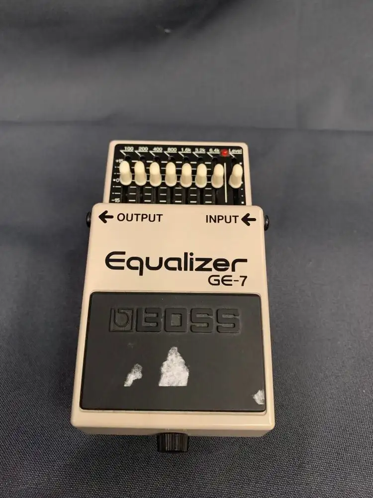 BOSS GE-7 equalizer pedál Equalizer