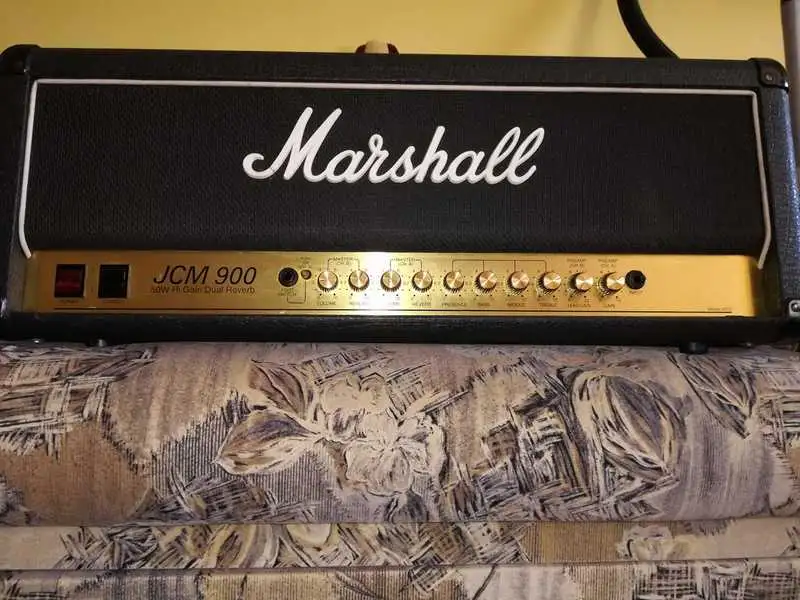 Marshall JCM 900 Dual Rewerb 50W 4500 Seria Gitárerősítő-fej