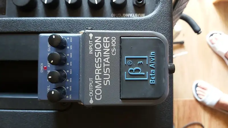  CS-100 compression  sustainer Pedal