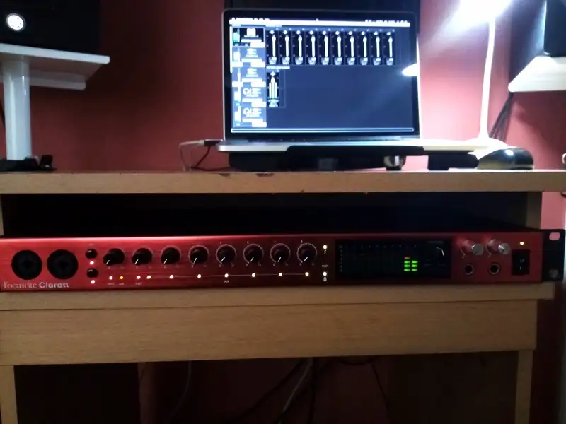 Focusrite Clarett 8PRE thunderbolt Sound card Focusrite Clarett 8PRE thunderbolt Sound card