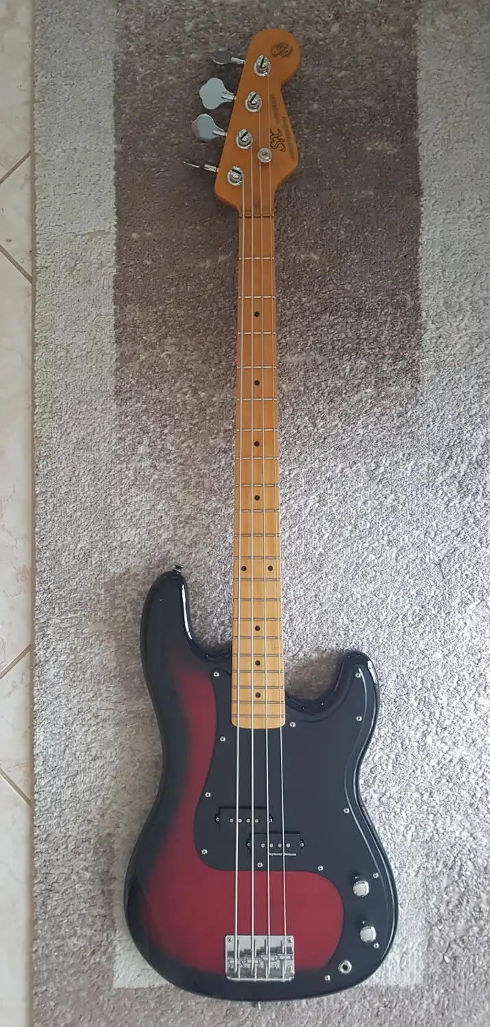 SX SPB-57 Seymour Duncan SPB-1 Bass Gitarre