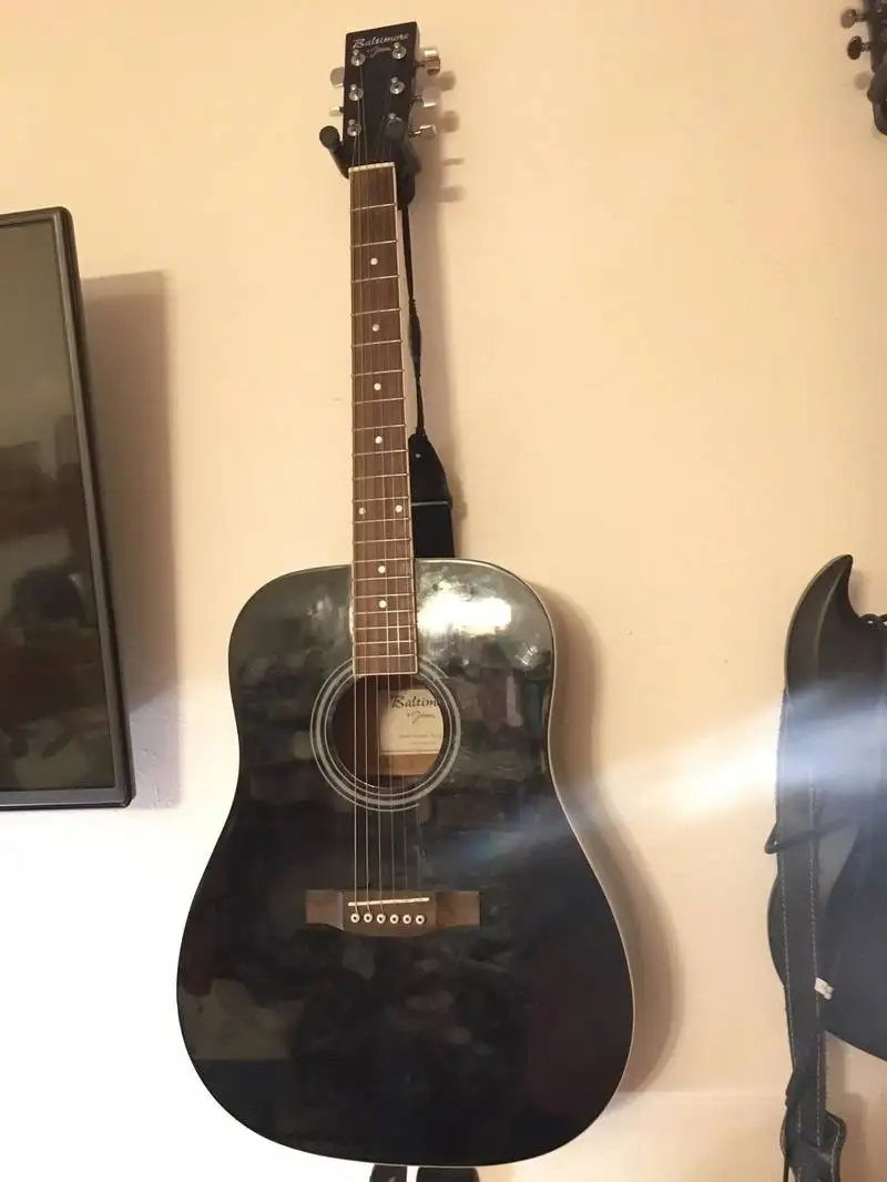 Baltimore by Johnson BD-1-BK Acoustic guitar