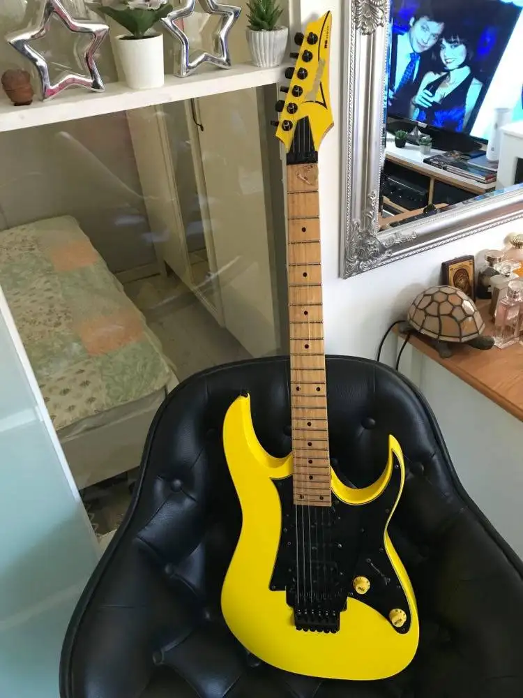 Ibanez RG350 Yellow Lead guitar