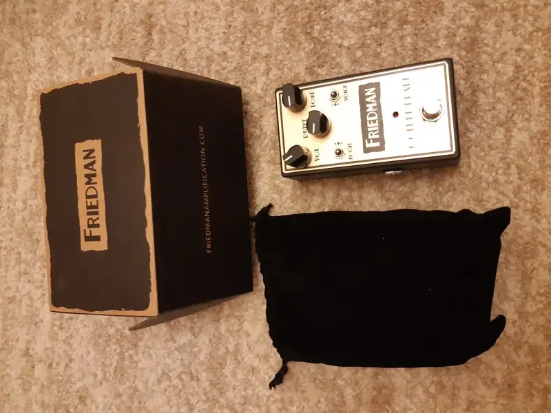 Friedman Golden Pearl Effect pedal