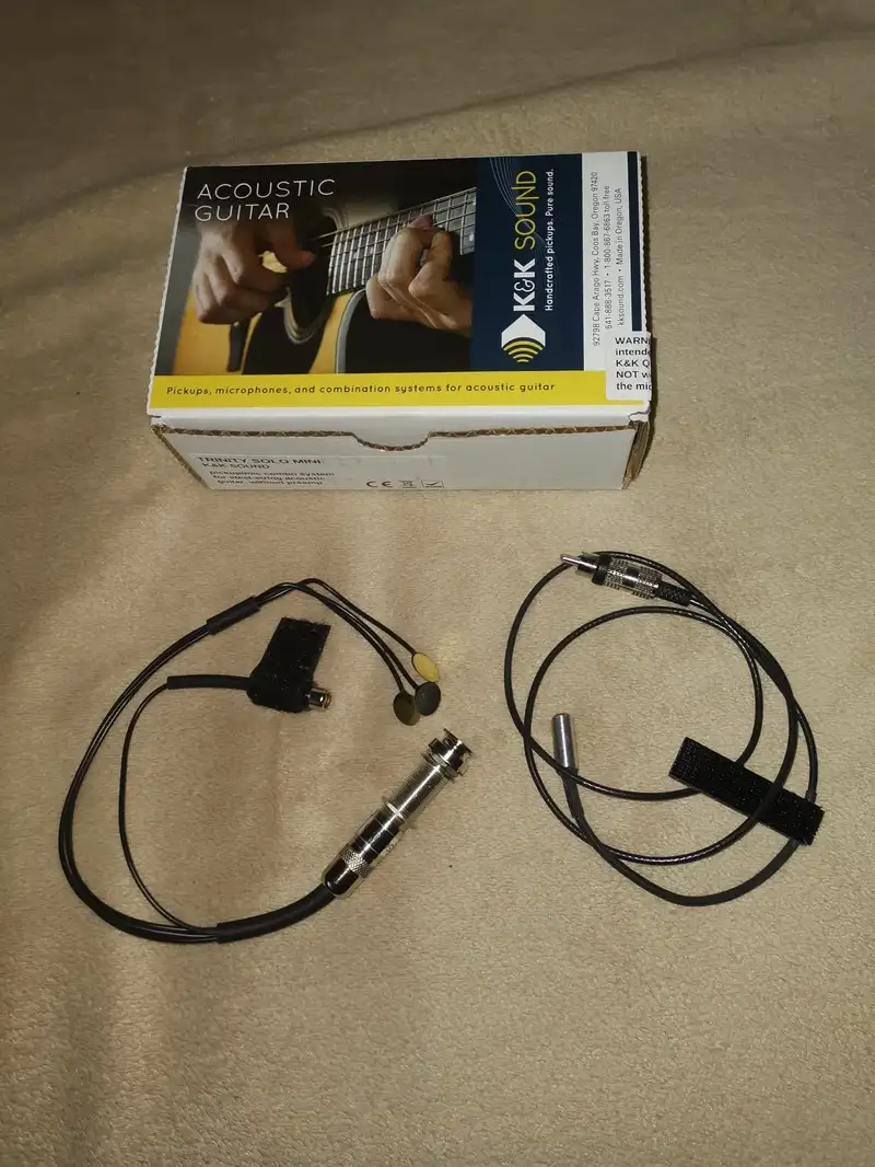 K&K Trinity Solo Mini Acoustic guitar electronics