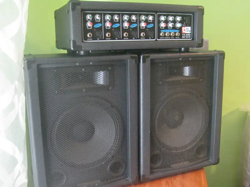 Tamp PA 4080 Mezclador amplificador