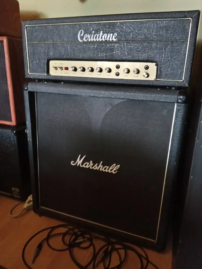 Ceriatone British Style 36W + VS412 Kopf und Truhe
