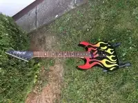 B C Rich ASM Body Art Limited Edition Torchy Electric guitar [February 8, 2022, 6:14 pm]