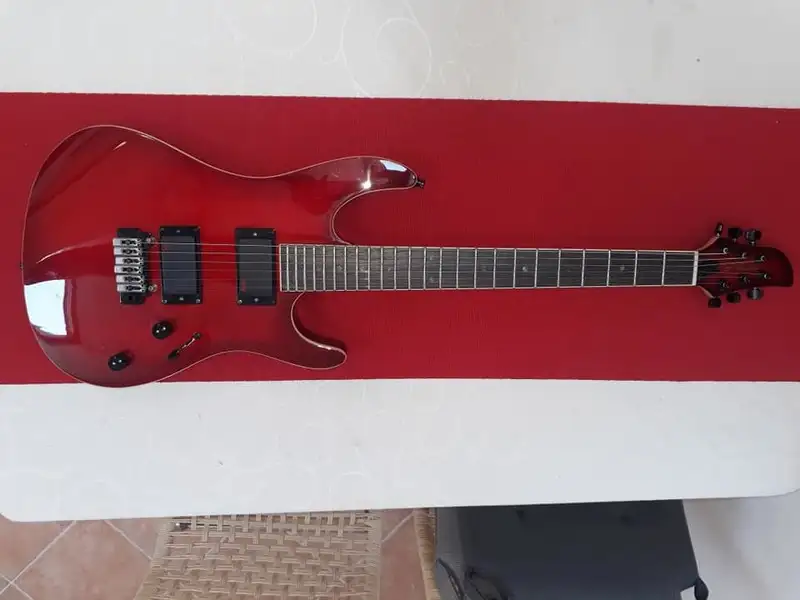 Jack and Danny Brothers 805 TRB Piros Burst E-Gitarre