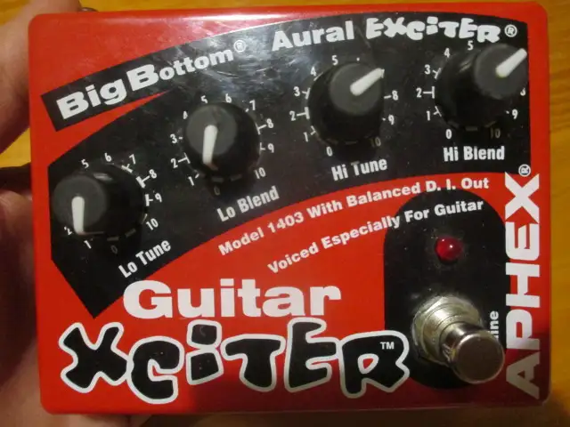  1403 Xciter + Big Bottom + DI Box Effekt pedál