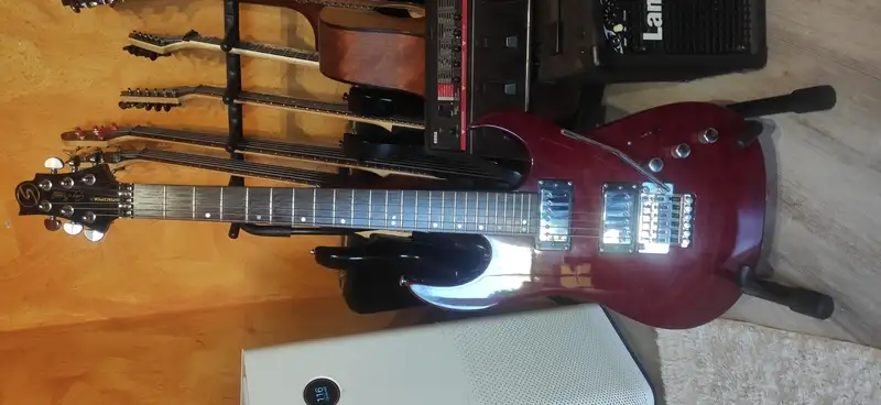 Samick Greg Bennett IC-30 TR interceptor Electric guitar set