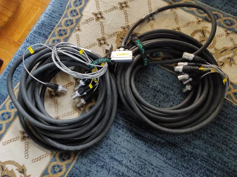 NEUTRIK 15m-8 csatorna Skupina káblov