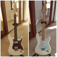 Career Stratocaster és egy egyedi építésű stratocaster Elektromos gitár [2021.11.20. 18:23]