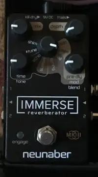 Neunaber Immerse Reverberator Mk II Reverb pedál [October 27, 2021, 7:19 pm]