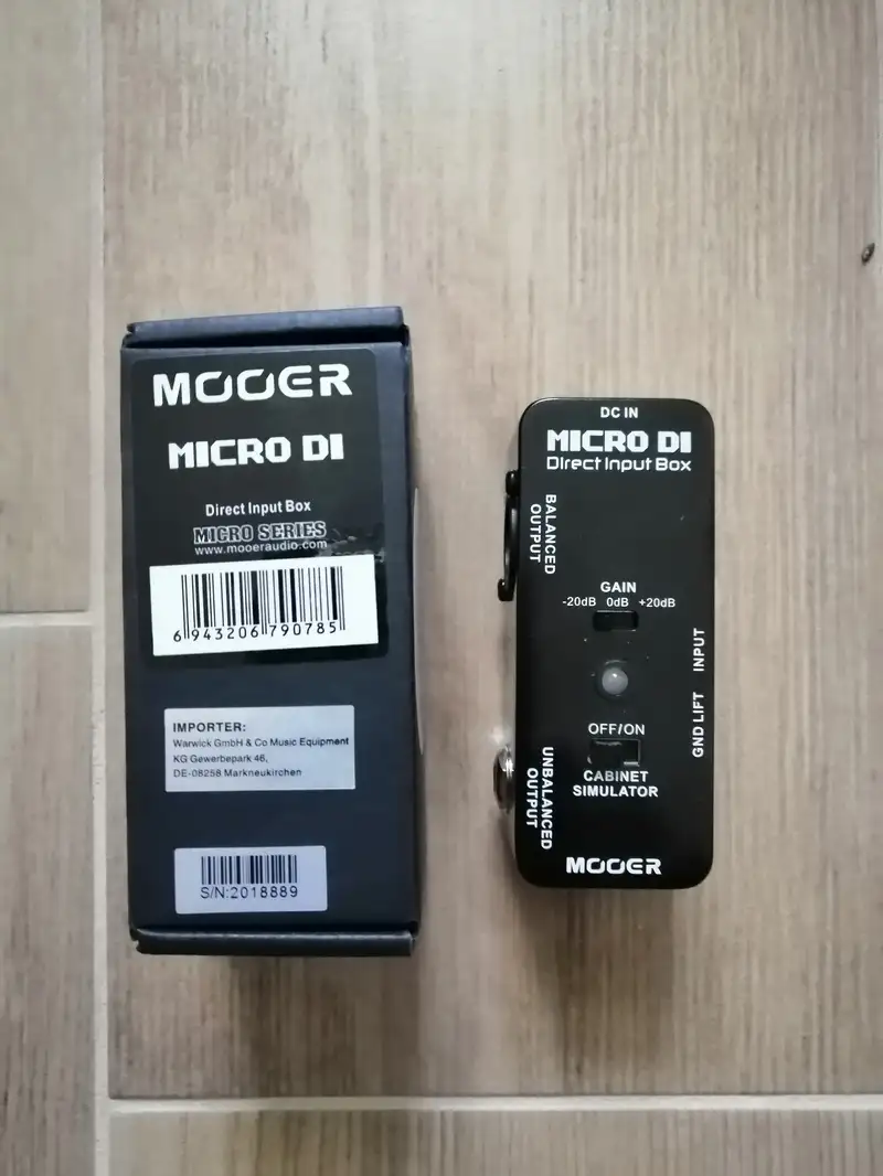 Mooer Micro DI di-box