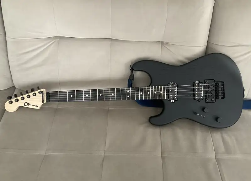 Charvel Pro-Mod SD HH FR E LH BK Balkezes elektromos gitár