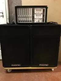 Phonic PowerPod 740 2x220 wattos kev.erősítő hangfalakkal PA System [March 17, 2022, 10:04 am]