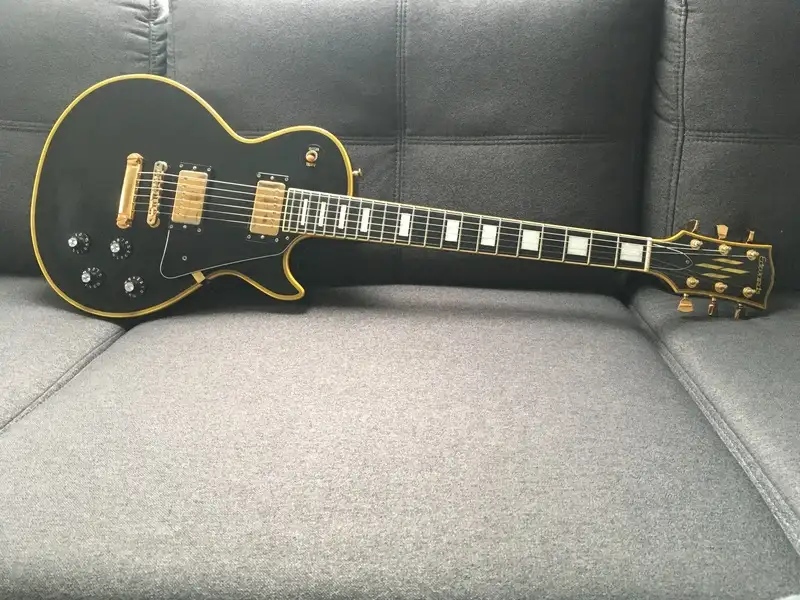 Edwards E-LP 130 Les Paul Custom Elektromos gitár