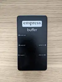 Empress Buffer Pedál [February 9, 2022, 10:38 pm]