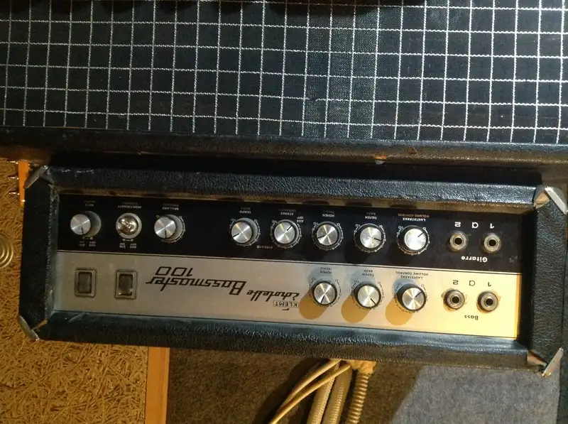 Echolette Bassmaster 100 csőves erősítő Bass guitar amplifier