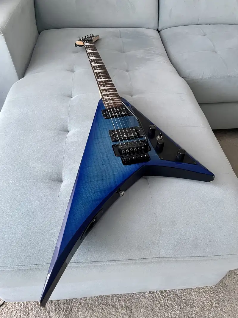 Jackson RR3 Japan Randy Rhoads Trans Blue Electric guitar