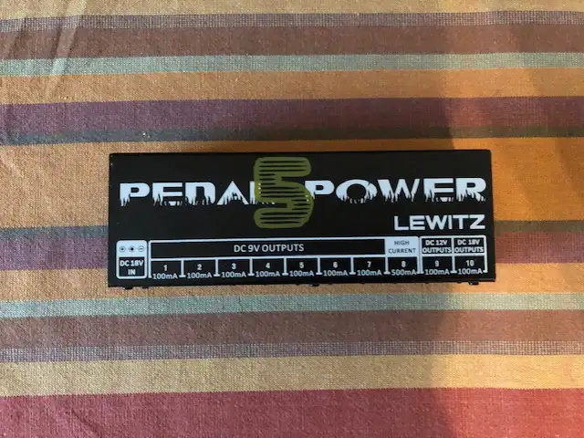 LEWITZ Pedal Power 5 Power Supply Adaptor