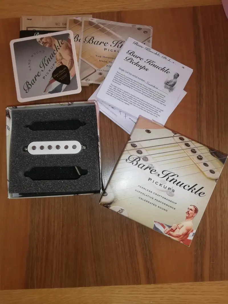 Bare Knuckle Sinner Pastilla de guitarra
