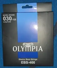 Olympia EBS-466 Bass guitar strings [April 12, 2022, 10:10 pm]
