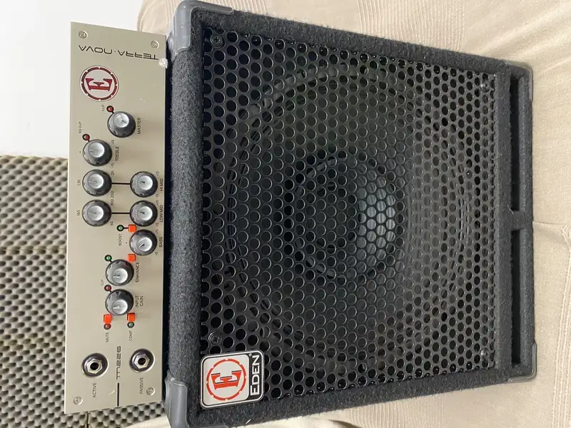 Eden Terra Nova TN-226 fej, Eden EX-112láda Cabezal y caja de bajo