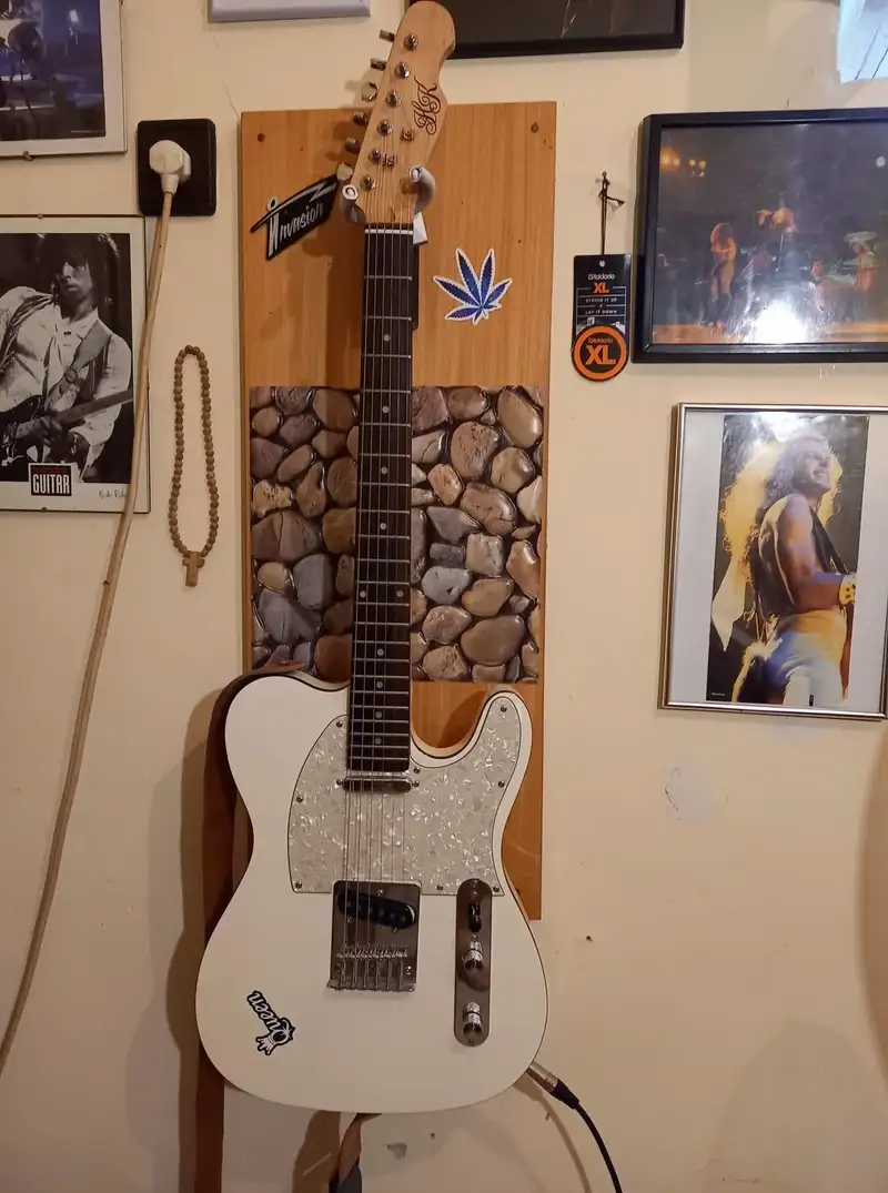 HK Telecaster White Guitarra eléctrica
