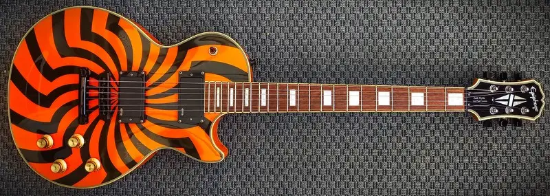 Epiphone Zakk Wylde Buzzsaw Les Paul Custom 2005 Elektromos gitár