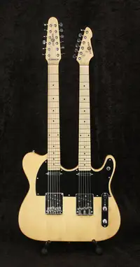 Gear4music Kétnyakú Tele E-Gitarre [November 14, 2022, 11:10 am]