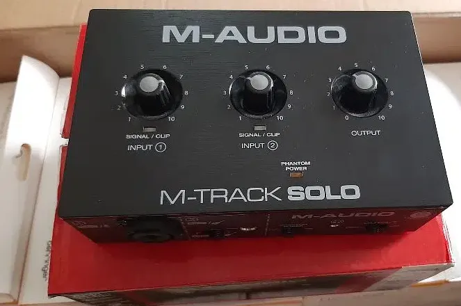 M-Audio M-Track Solo Audio interface