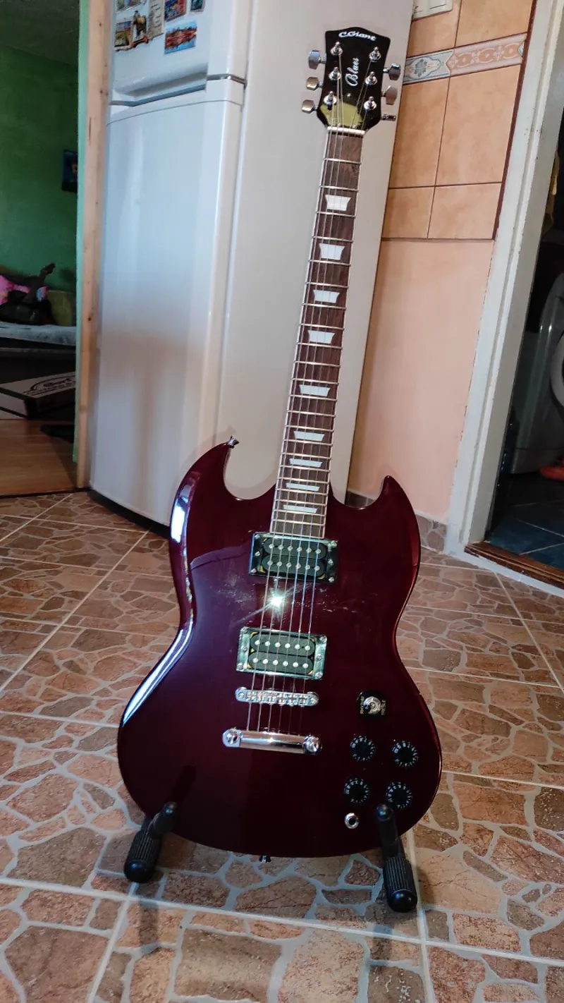CGiant Blues Elektrická gitara