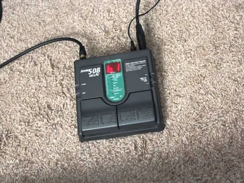 【12109】ZOOM 508 DELAY 箱あり Zoom 508 Delay Delay for sale - Erdőbénye, Magyarország