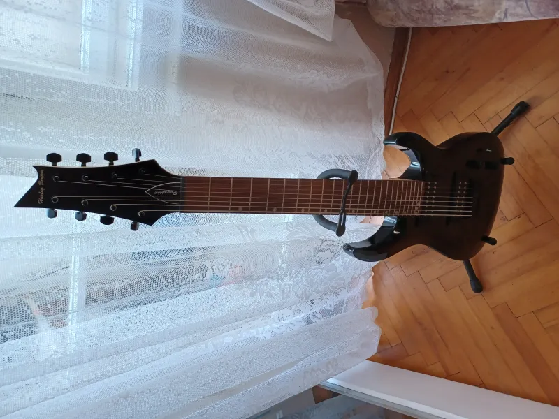 R458 Harley Benton R458 BK Elektromos gitár 8 húros Eladó | GS Fanatic