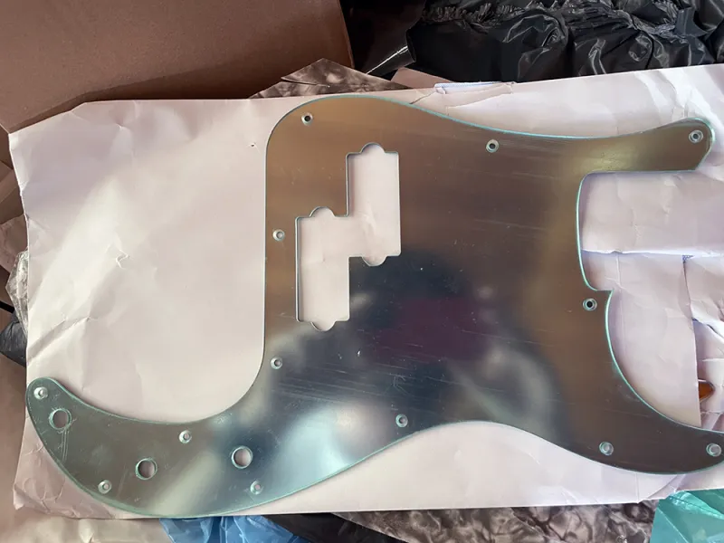 Allparts ACRYLIC MIRROR PRECISION BASS Pickguard pre basgitaru