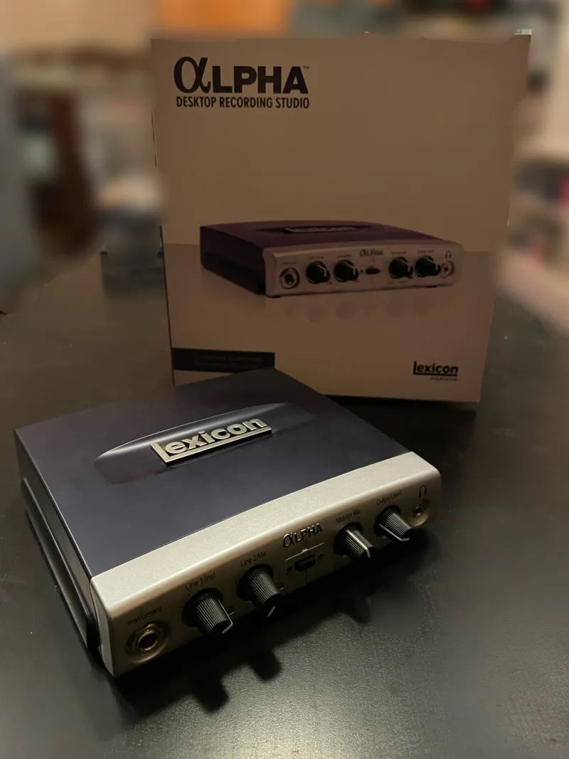  Alpha Studio USB Audio Interface Hangkártya