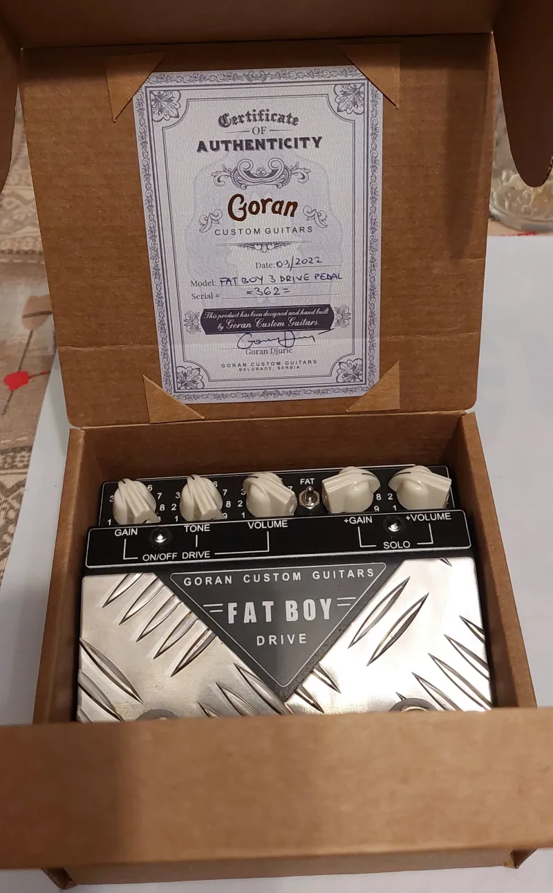 Handmade Goran Fat Boy Drive Pedál