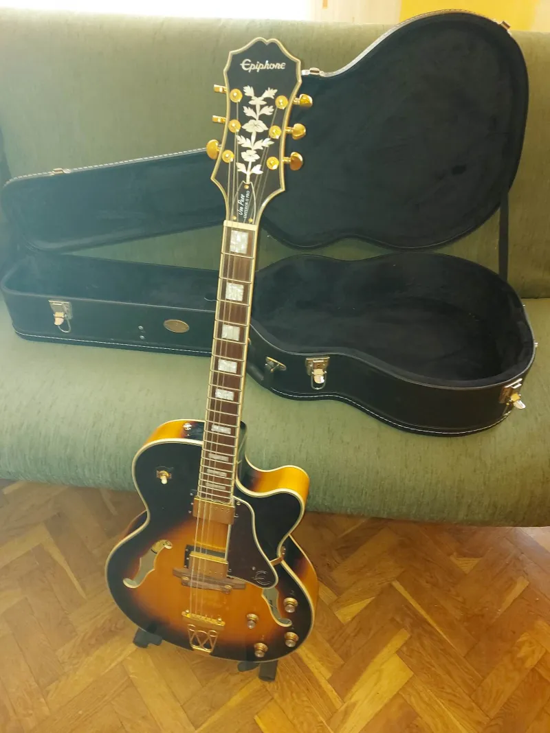 Epiphone Joe Pass Emperor II Ajándék tokkal Jazz guitar