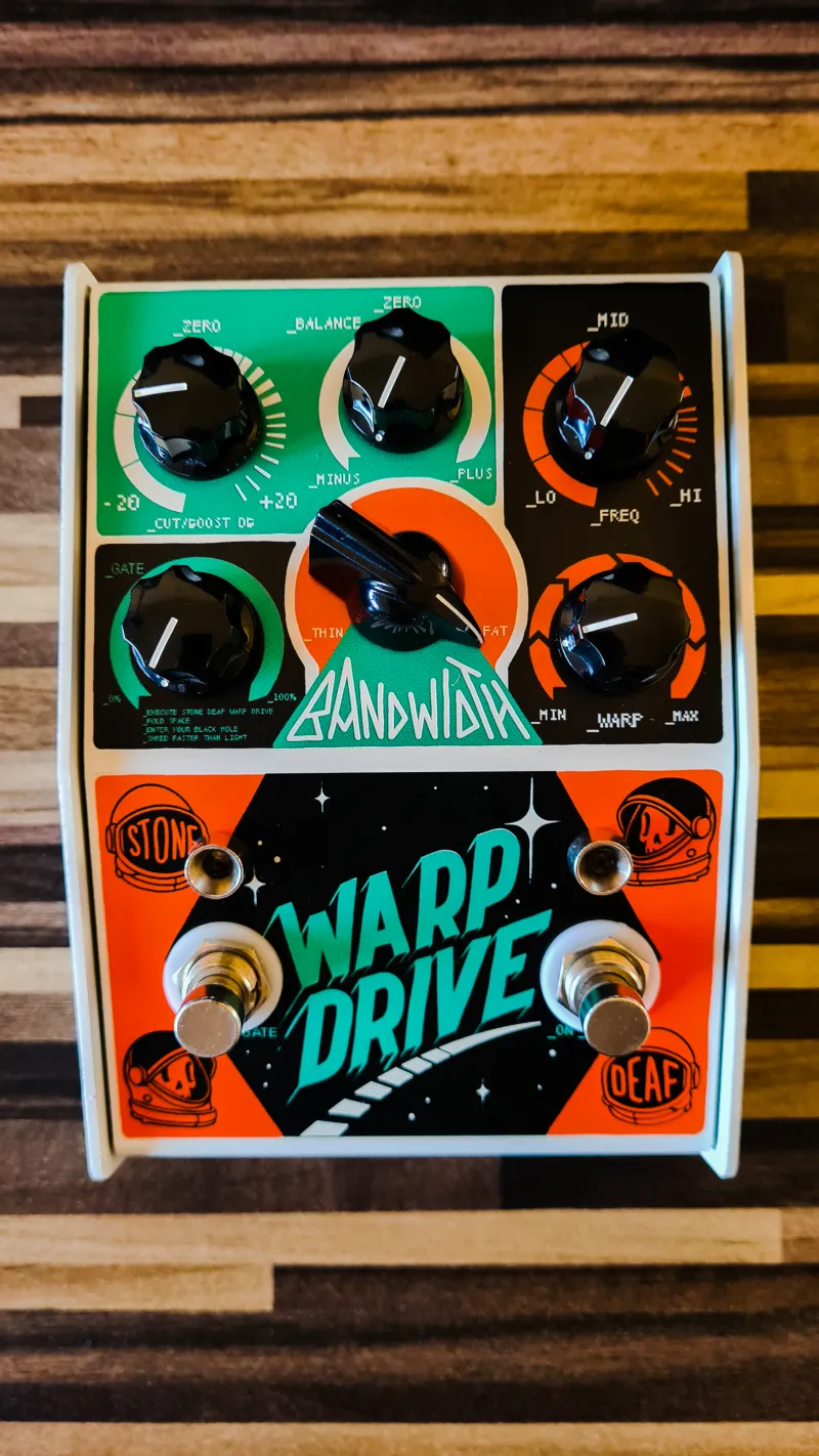 Stone Deaf Warp drive Pedál