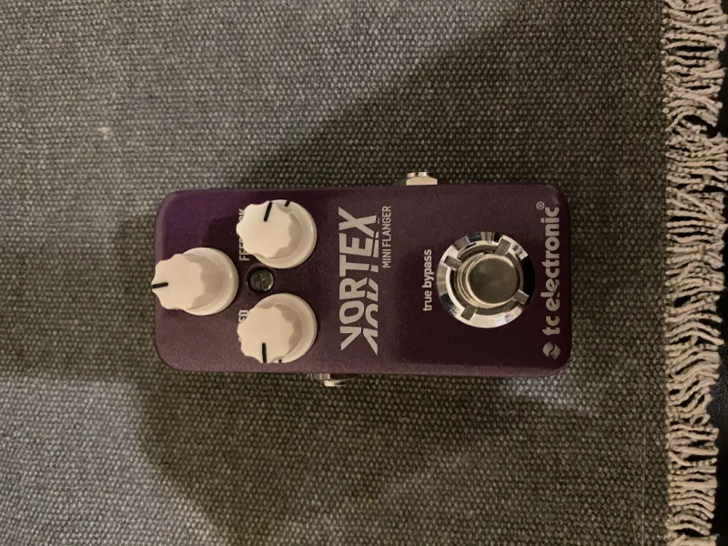 TC Electronic Vortex Mini Flanger Effekt pedál