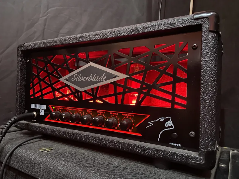 Silverblade Hellhound 50+Marshall 1960a Fej és láda