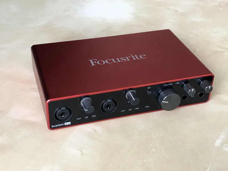 Focusrite 8i6 3rd gen Audio interface