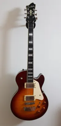 Hagström Super Swede Amber Sunburs E-Gitarre [June 25, 2023, 4:30 pm]